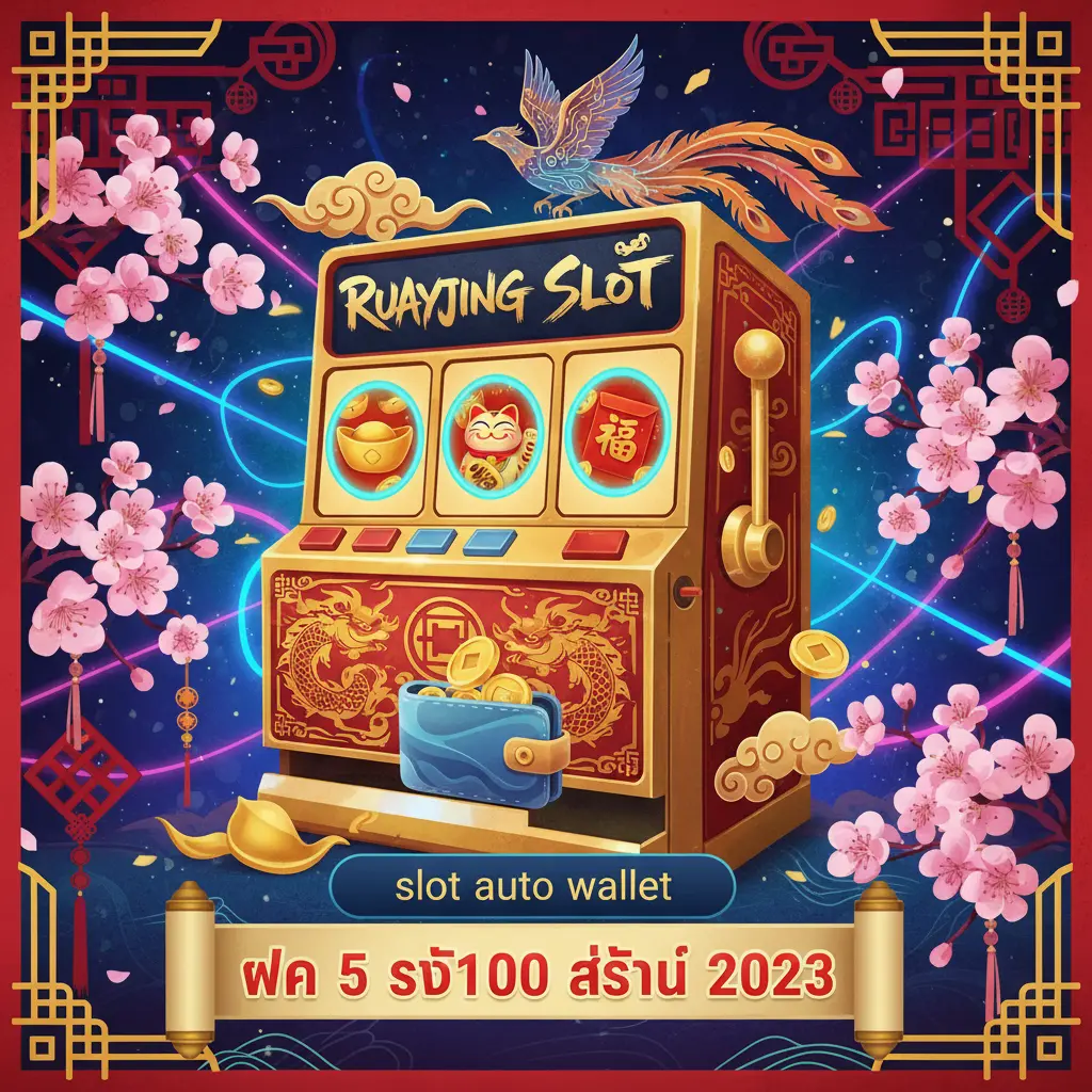 slot auto wallet ฝาก 5 รับ100 ล่าสุด 2023 - RUAYJING