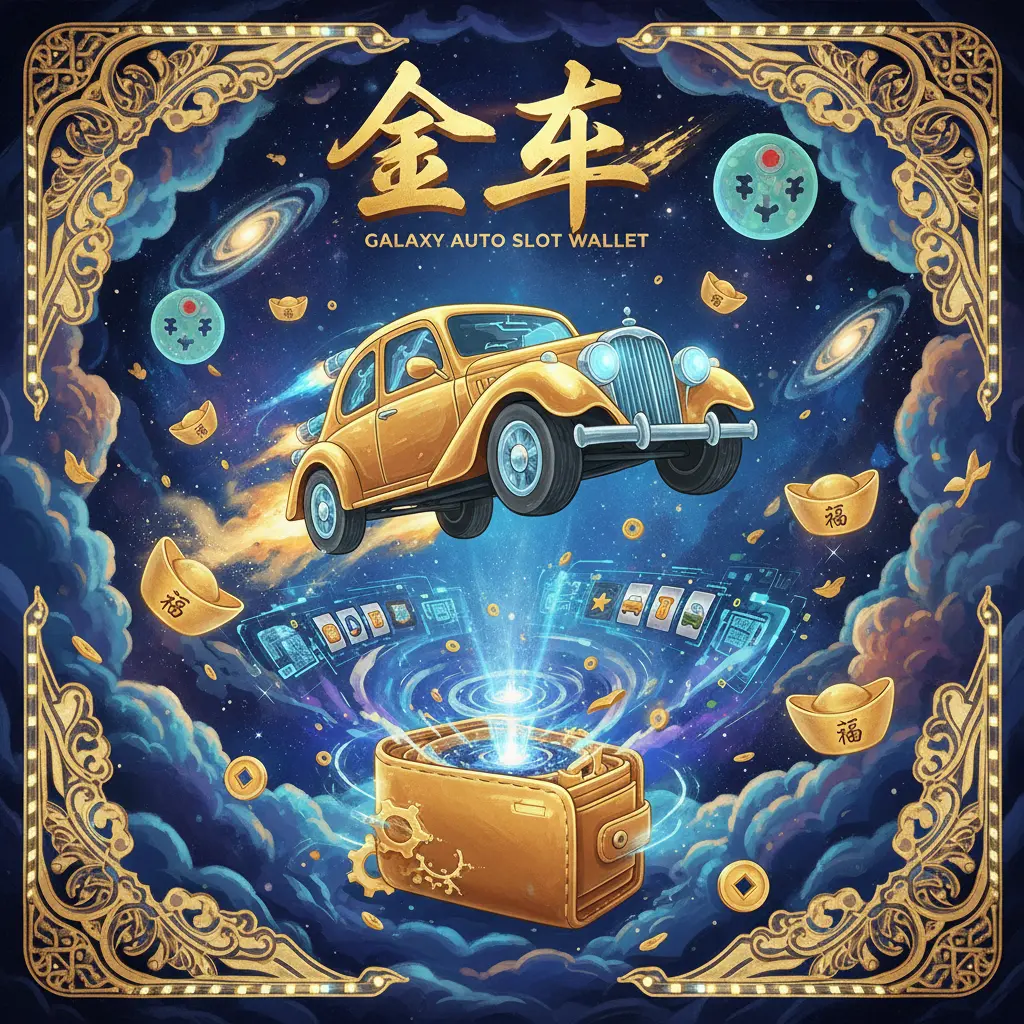 galaxy auto slot wallet - Golden