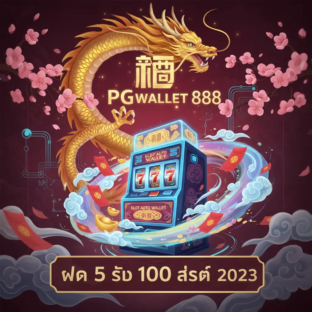slot auto wallet ฝาก 5 รับ100 ล่าสุด 2023 - PGWALLET